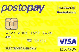 carta prepagata postpay